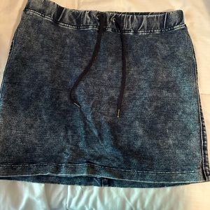 Jean Mini Skirt